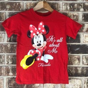 Disney Minnie Mouse It's All About Me Florida Tee